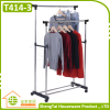 Stainless Steel Garment Storage Cloth Drying Shelf With Wheels