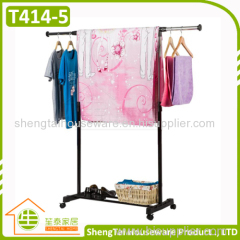 Portable Single Side Stand Cloth Display Rack