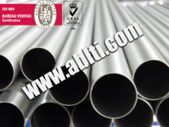 Titanium seamless tube and pipe