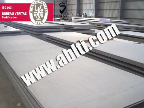 Titanium plate and sheet