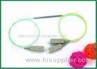 Single Window Bare Fiber 1x2 Multimode Fiber Optic Coupling 850nm Wavelength