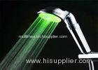 Temperature Controlled LED Shower Head For Bathroom 3 Color Changing