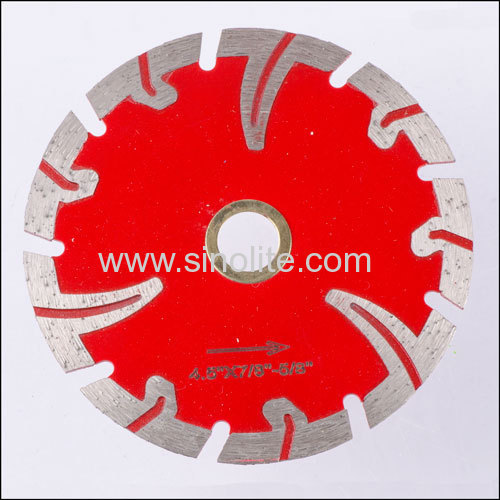 Diamond cold-pressed turbo saw blades