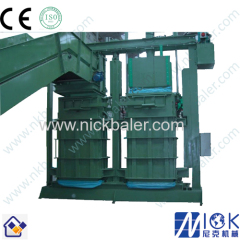 used clothing baler second cloth baling machine used rags hydraulic bale machine leather hydraulic baler