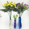High transparency fashion beautiful acrylic/crystal flower vase