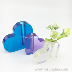 High transparency fashion beautiful acrylic/crystal flower vase