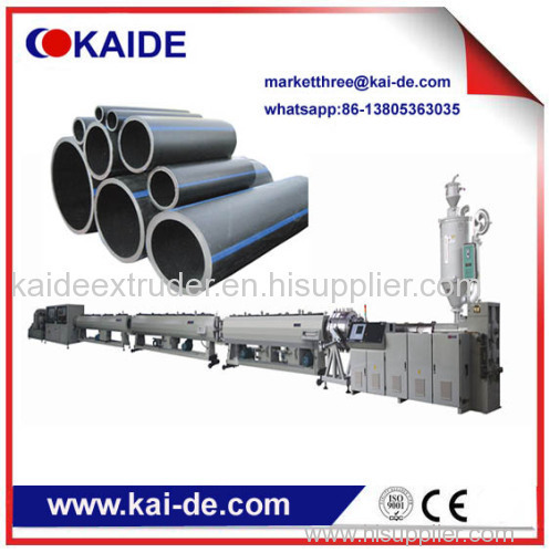 High Speed HDPE pipe production line China Supplier Single screw extruder