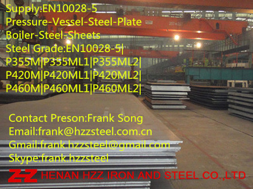 EN10028-5 P355ML1 pressure vessel steel plate