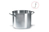 Classic Stainless Steel StockPot 03 Commercial Shallow Body 3-Ply Clad Bottom