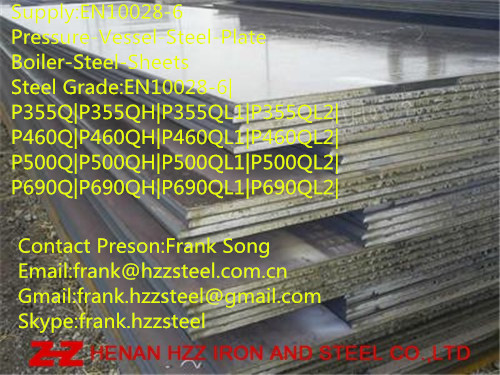 EN10028-6 P460QL1 pressure vessel steel plate