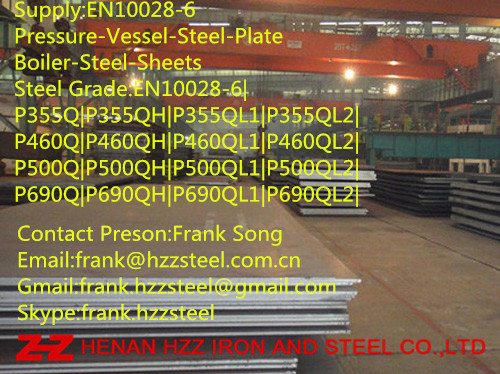 EN10028-6 P690QL1 pressure vessel steel plate