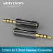 Vention 4 pole 3.5mm to 3.5mm RCA Audio Gold-Plated headphone plug Connectors jack adapter plug jack Stereo Headset