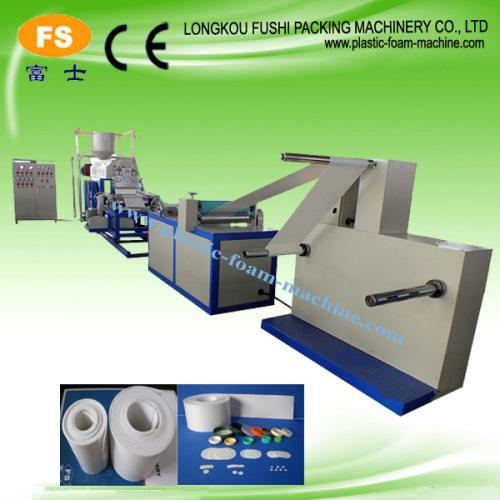 PE micro-foam sheet cap liner making machine