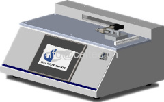 Inclined plane coefficient of friction tester