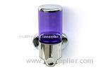 Purple Hand Wash Soap Dispenser For Bathroom Anti Theft Lock With Scale