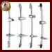 Long Length Shower Sliding Bar Adjustable Height Stainless Steel Plating