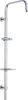 ABS Chrome Hand Held Shower Sliding Bar For Toilet / Bathroom
