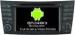CLS W219 Mercedes Benz Satellite Radio Auto DVD Player 1024 X 600 Pixel 16GB Flash ROM