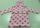 Custom Warm Red Kids Winter Pajamas Nightwear Christmas Nightgowns For Girls