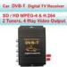 MPEG-4 / H.264 DVB-T In Car Digital TV Receiver Aluminium Alloy Material