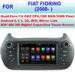 High Resolution Fiat DVD Player 2008+ Fiat Fiorino Radio Car GPS Stereo Touch Screen