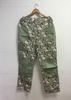 Floral Printed Cotton Custom Working Clothes Long Work Pants For Wowen
