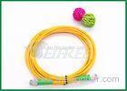 Low Insertion Loss Simplex Outdoor Optical Fiber Patch Cord FC-FC SM