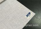 100% Cotton Grey Plain Cloth Natural Cotton Fabric For Home / Hotel Textile