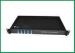High Stability Passive Fiber Optic DWDM multiplexer 100G in 19" 1U Box