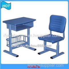H1087ae Ergonomic Student Desk And Chair Set