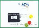 Single Mode 100G Fiber Optic DWDM CWDM MUX DEMUX 16 channel 1RU Rack Mount