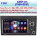 High Pixel Audi DVD Player 1999 - 2007 Mirror Link Audi A4 GPS Navigation System
