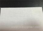 Raw White Cotton Polyester Spandex Blend Fabric For Ladies Tops