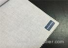 Bleached T / C Poplin Cloth Cotton Polyester Blend Fabric For Garment Textile