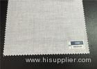 Recycled Grey Cotton And Polyester Fabric For Hotel / Home Textile