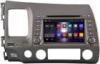 Left Side Honda Civic DVD Player With GPS Navigation 2006 - 2011 Steering Wheel Control