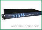 Low PDL CWDM fiber multiplexer 4 channel with Monitor port 2/98 coupler