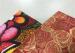 Popular Floral Print Traditional Malaysian Batik Fabric 100% Pure Cotton Wax Cloth