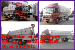 Foton Aumark 10tons electronic auger discharging feed transportation truck for sale