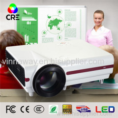 1280*768P resolution LCD projector with 50000hours life span bright 3500lumens projector