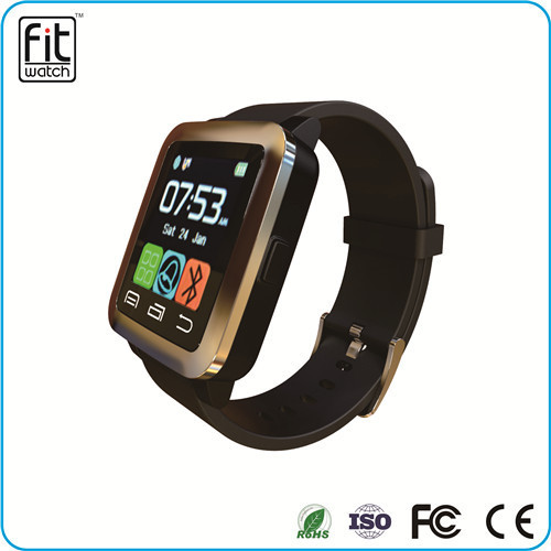 Remote control and pedometer bluetooth smart wrist watch for men