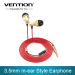 Vention 3.5mm jack In Ear Earphones Studio Earphone Noise Isolating Deep Bass Earphones with MIC