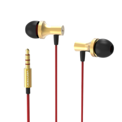 whole sale High quality 3.5mm jack In Ear Earphones Studio Earphone Noise Isolating Deep Bass Earphones with MIC