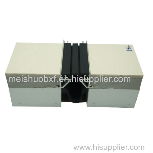 Floor to Floor angle aluminum base ruber expansion joint filler
