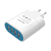 Vention 4 Ports USB Wall Charger Adapter EU Plug 5V 4.5A USB Portable Home Travel Charger for Mobile Phon