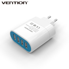 Hot selling 4 Ports USB Wall Charger Adapter EU Plug 5V 4.5A USB Portable Home Travel Charger for Mobile Phon