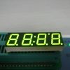 0.39 inches 4-digit common cathode super bright green 7 segment clock led display for instrument panel
