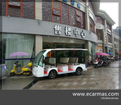 ECARMAS electric 8 seats open bus