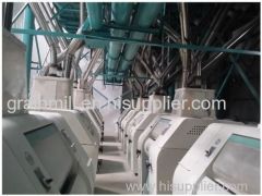 Full automatic 100 ton per day wheat flour mill wheat flour making machine