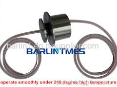 High temperature slip ring working for heating equipment packing machine under 240 degree temperature from Barlin Times